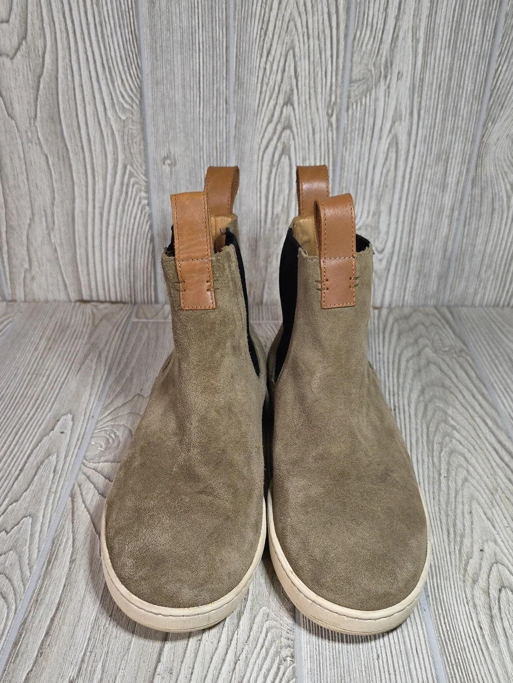Luca Terra Slip On Chelsea Sneaker Boots Desert Suede Mens Size 10